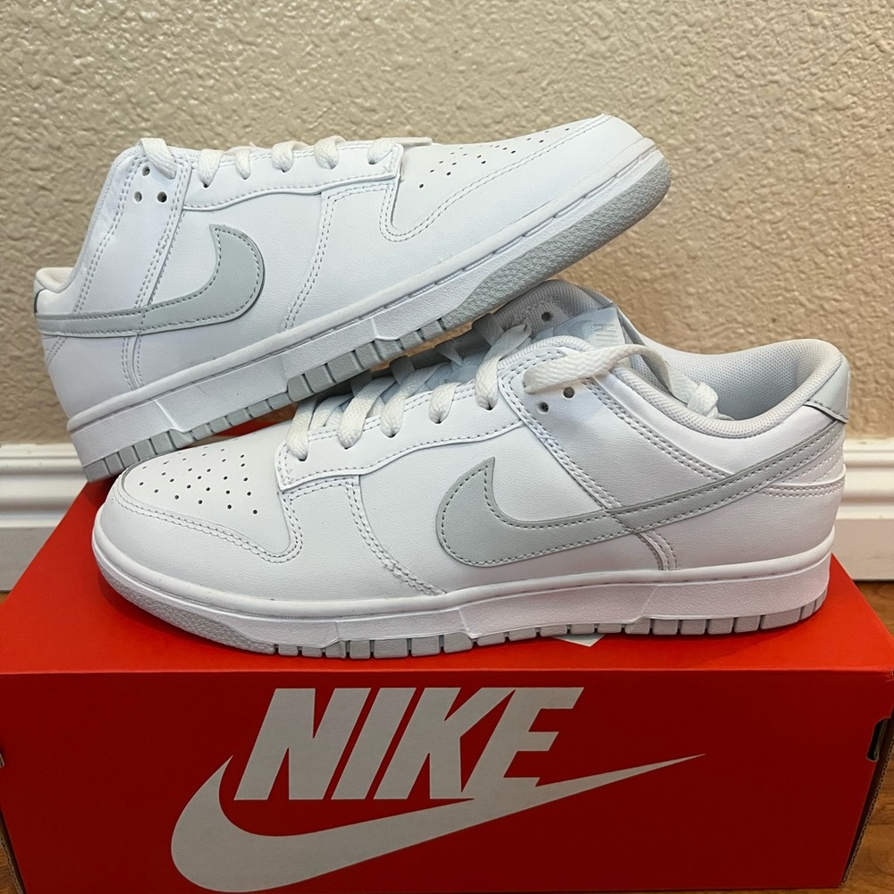 (Sold) Nike Dunk Low - Sz 9 Pure Platinum
